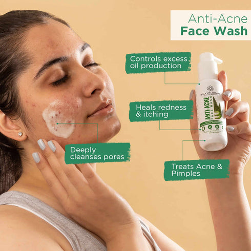 Bella Vita Organic Anti Acne Face Wash 100ml